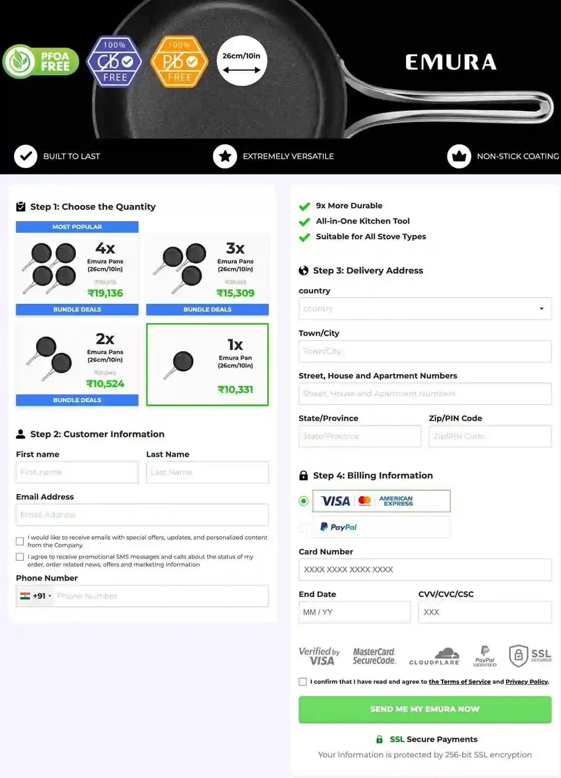 Emura Pan Secure Checkout 2026 — Official